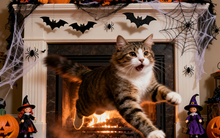 Feline-Friendly Spooks: How to Survive Halloween with Your Cat (And Your Sanity Intact!)