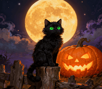 The Mystery Behind Halloween's Favorite Feline: The Black Cat