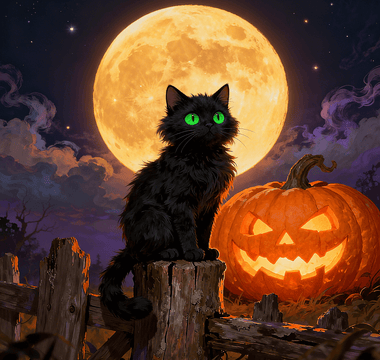 The Mystery Behind Halloween's Favorite Feline: The Black Cat