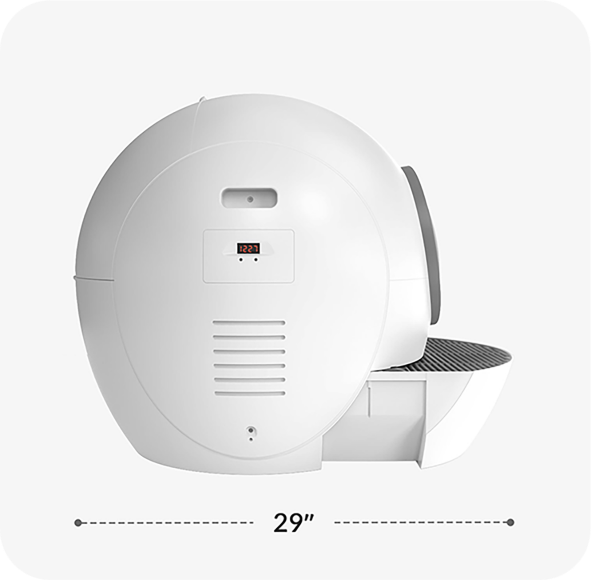 Els Pet Spaceship Automatic Litter Box
