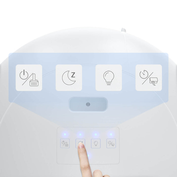 Els Pet Spaceship Self Cleaning Litter Box