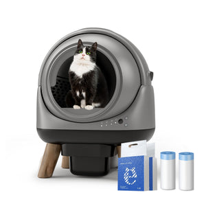 [Halloween Sale] Els Pet Orbitie Self Cleaning Litter Box Sweet Starter Bundle